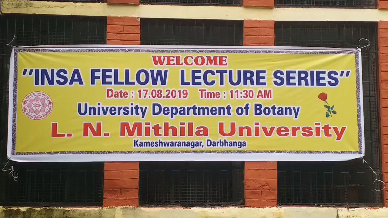 INSA Fellow Lecture Series' Program in Department of Botany