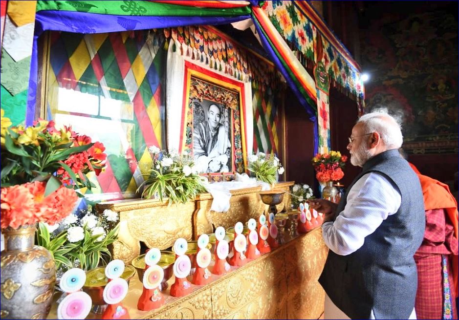 PM modi in bhutan etv bharat.