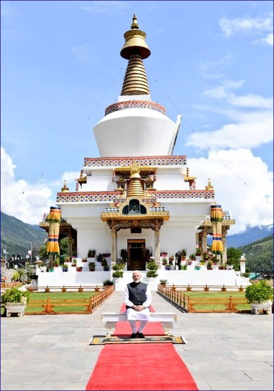 PM modi in bhutan etv bharat.