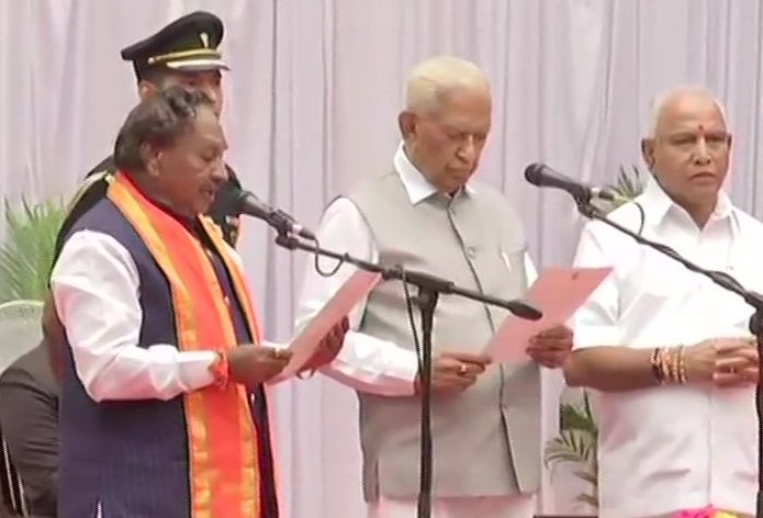 Karnataka CM Cabinet  K'taka First cabinet expansion  Chief Minister of Karnataka  17 ministers take oath