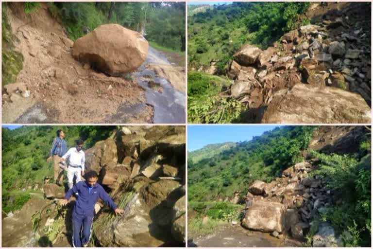 Mandi road condition in karsog