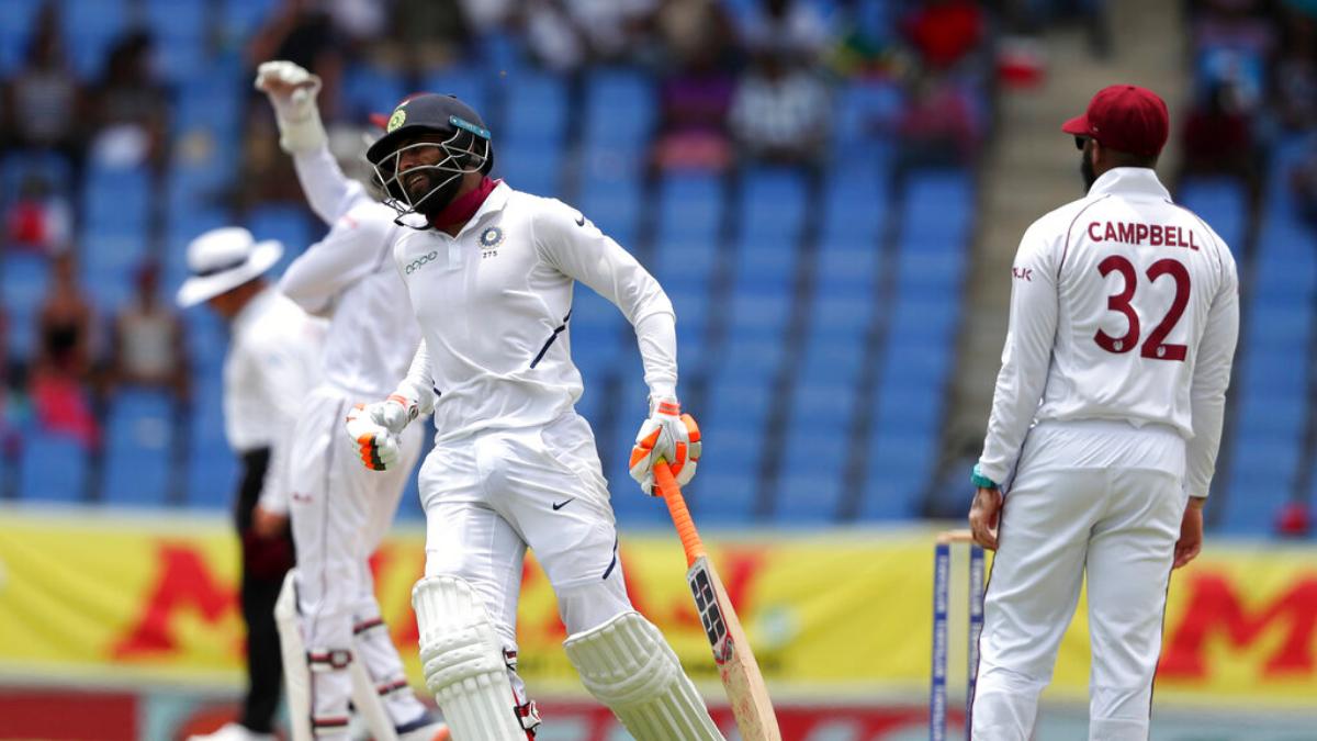 Ravindra jadeja, INDvsWI