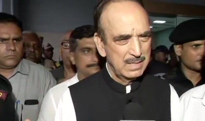 The situation in Jammu and Kashmir is terrifying:  Ghulam Nabi Azad