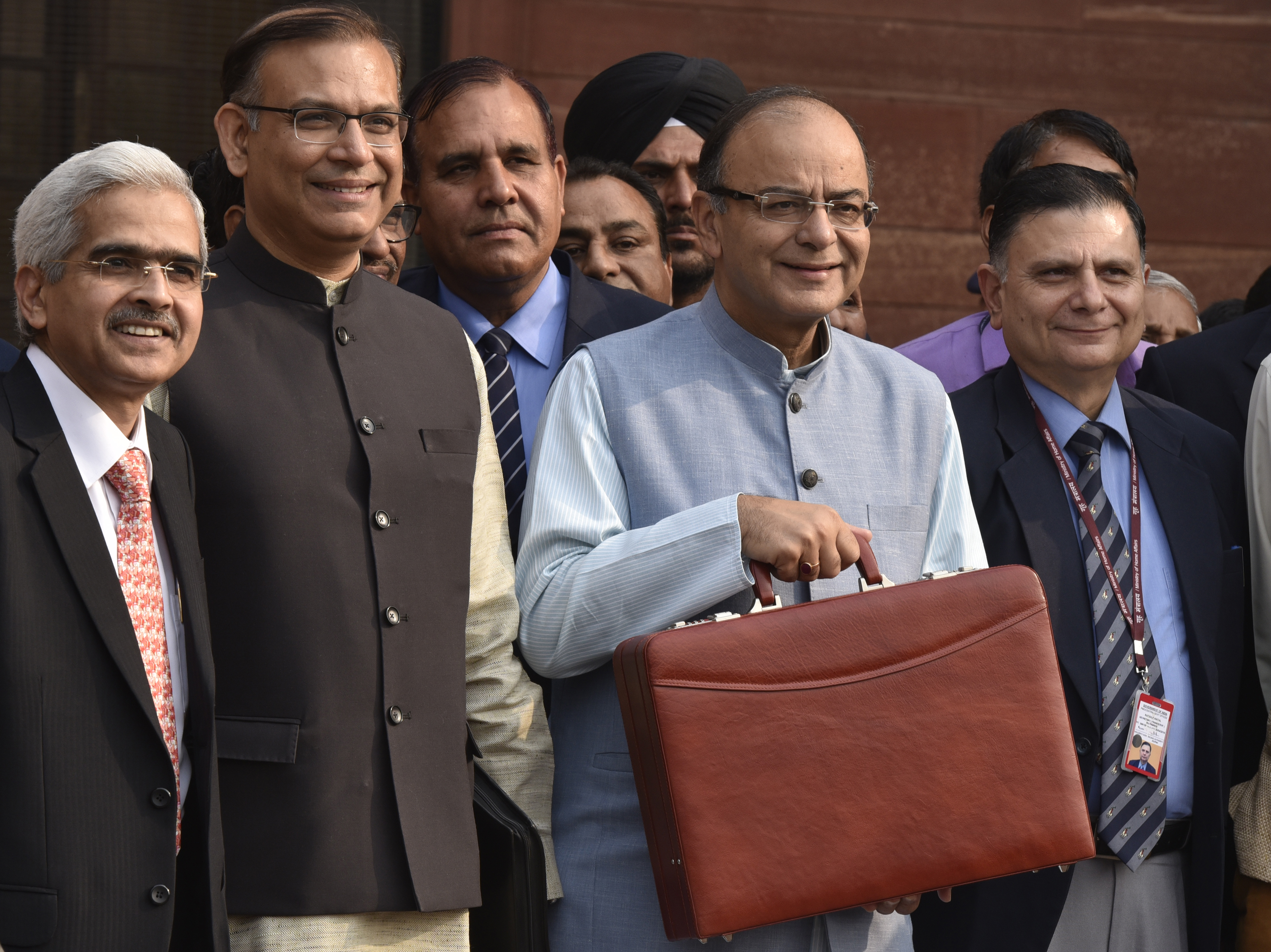 Arun Jaitley presenting Leap year Budget on 29 February 2016