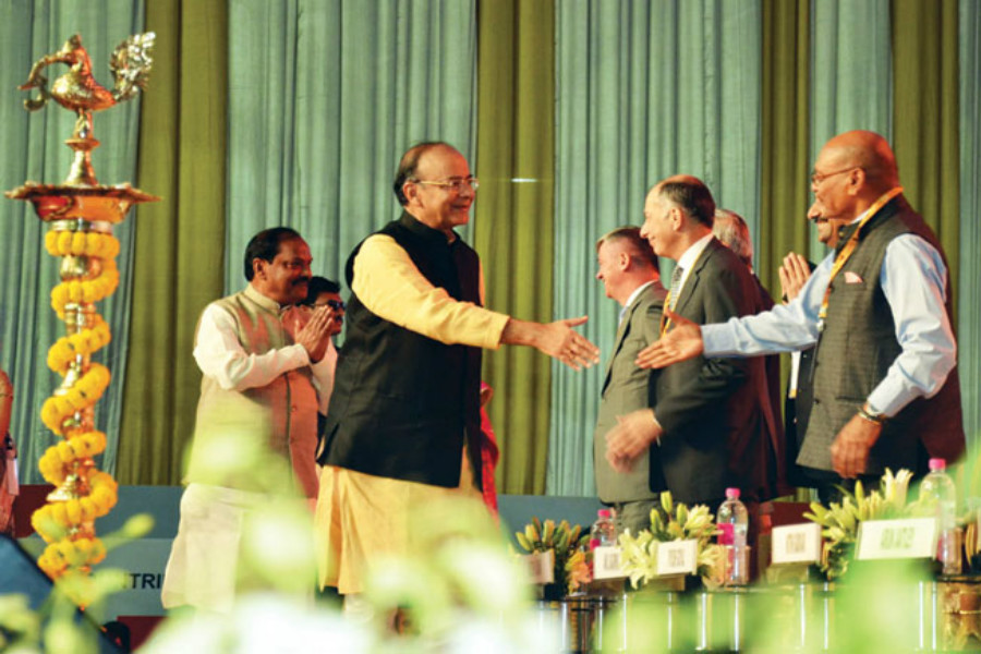 Arun Jaitley in Jharkhand