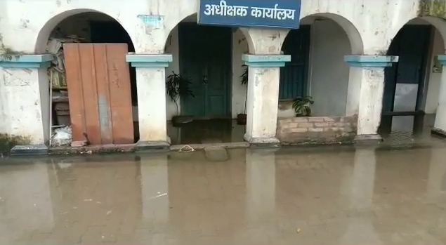 Water filled in Sadar Hospital