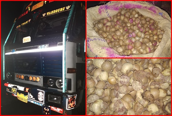 60 tonnes of betel nut seized on Nagpur-Jabalpur highway