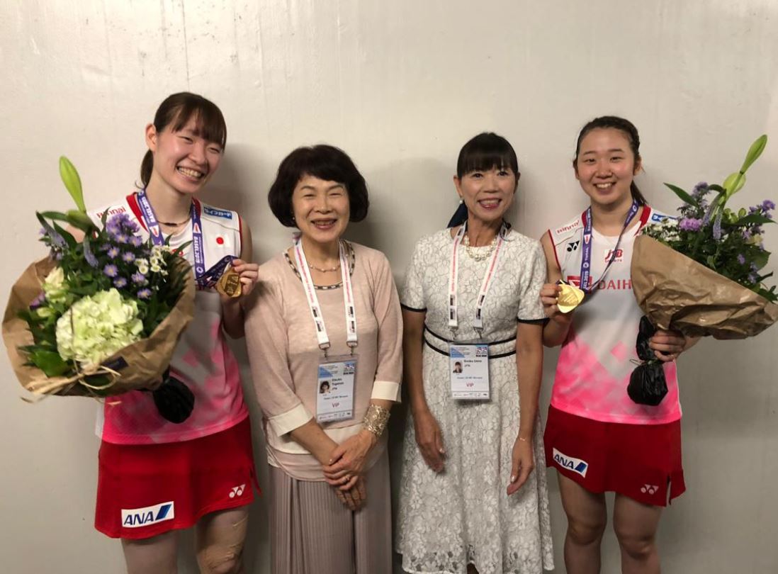 Mayu Matsumoto and Wakana Nagahara