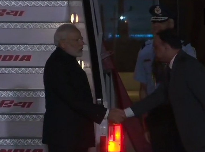 New Delhi  Prime Minister Narendra Modi returns India PM Modi on G7 Summit  PM Modi of three nation Visit tour