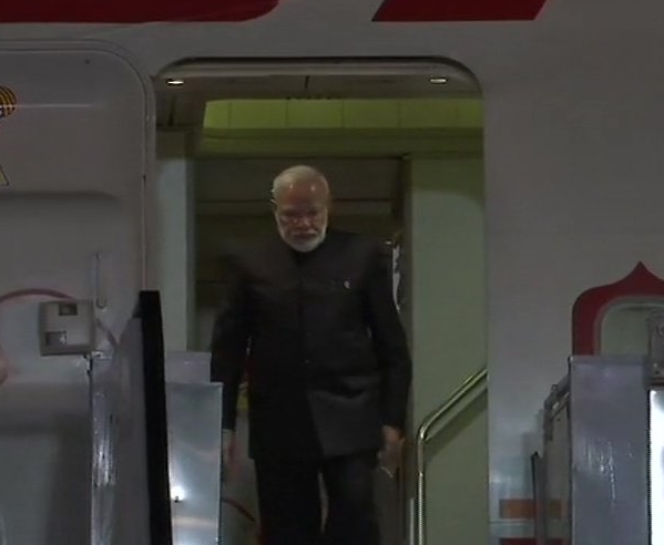 New Delhi  Prime Minister Narendra Modi returns India PM Modi on G7 Summit  PM Modi of three nation Visit tour