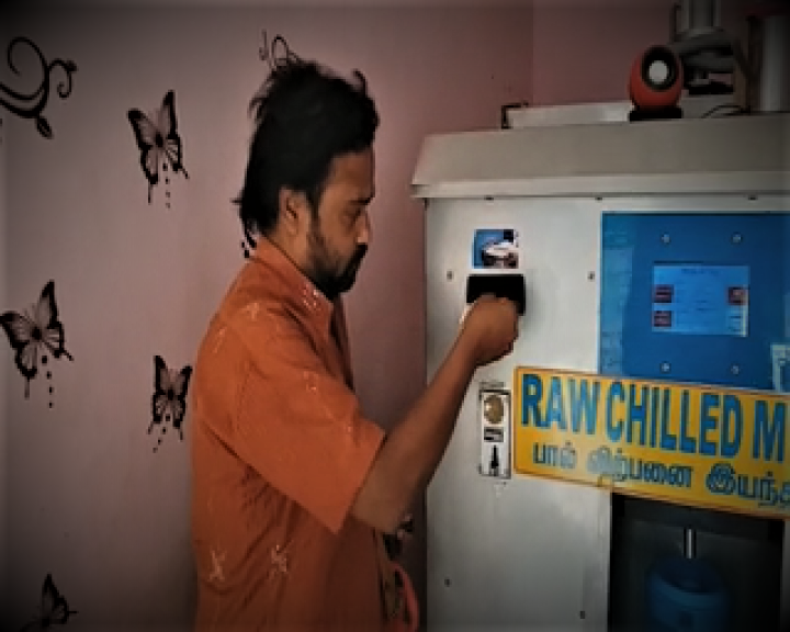 first milk atm in tamil nadu  haraur dharmapur