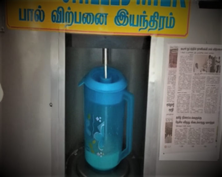 first milk atm in tamil nadu  haraur dharmapur