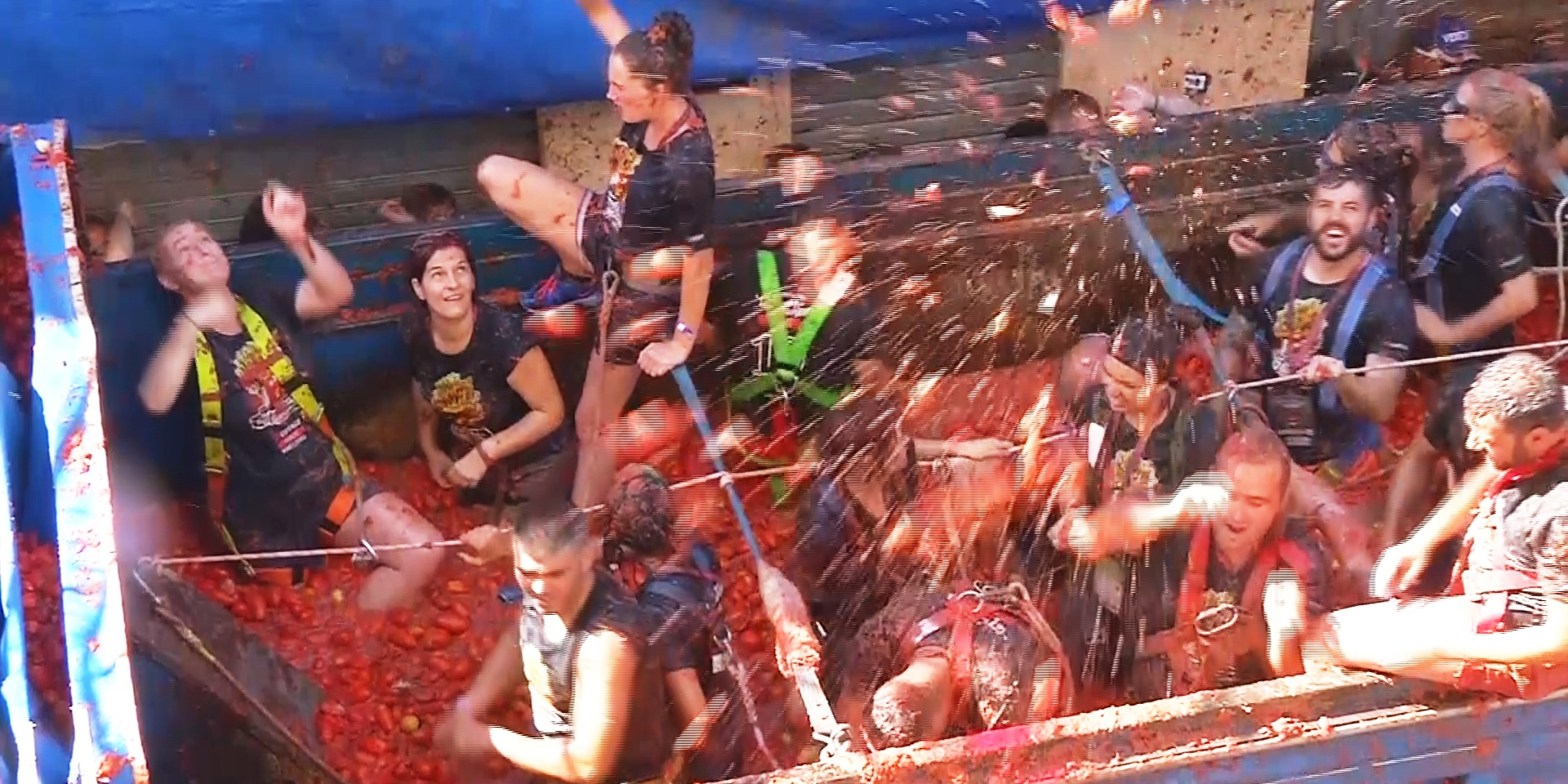 Spain's Tomatina battle