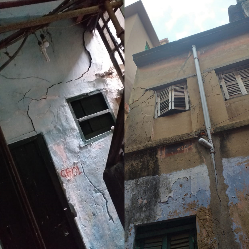 several-houses-in-bowbazar-were-cracked-for-work-on-the-east-west-metro