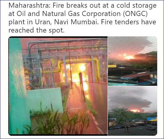 fire-breaks-out-in-navi-mumbai-etvbharat