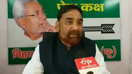 jdu spokesperson rajiv ranjan counters rjd in gopalganj case