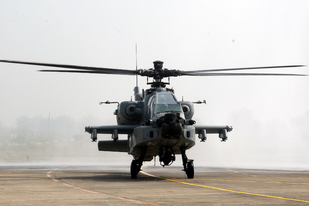 IAF inducts eight Apache Guardian helicopters