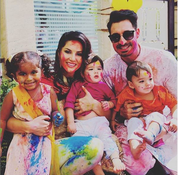 sunny leone family