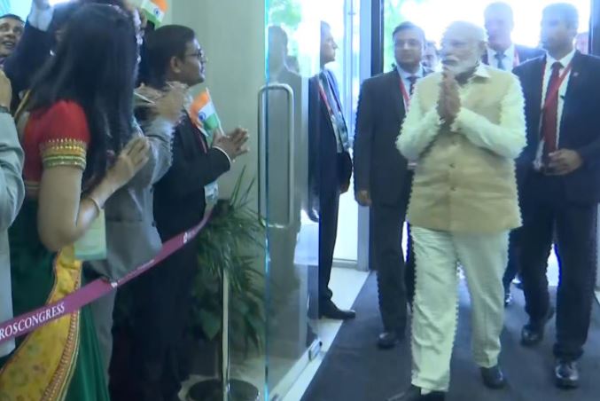 modi in russia etv bharat