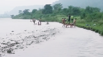 Bata river of paonta sahib