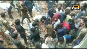 Three-storey building collapses in Amraiwadi region in Ahmedabad, 3 died