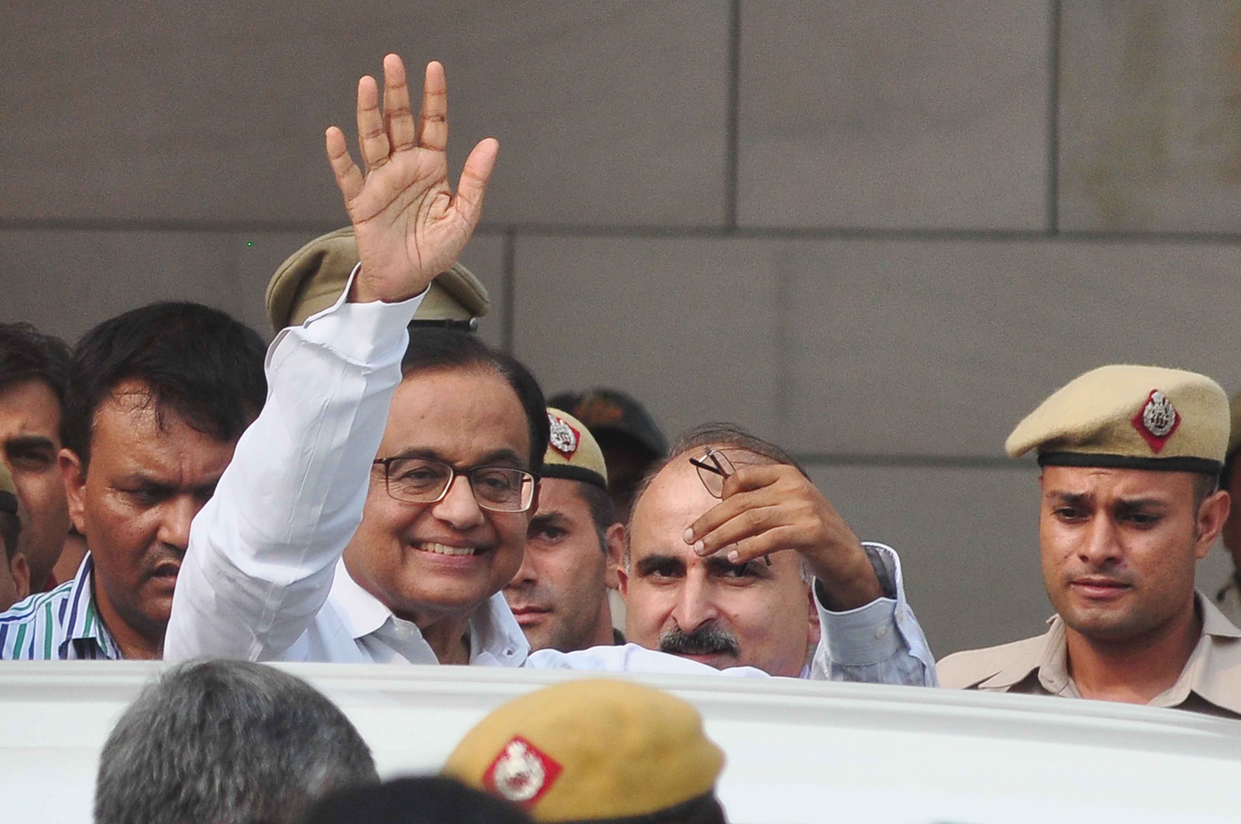 P Chidambaram, Tihar Jail