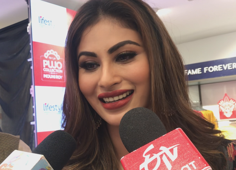 Mouni Roy in Kolkata