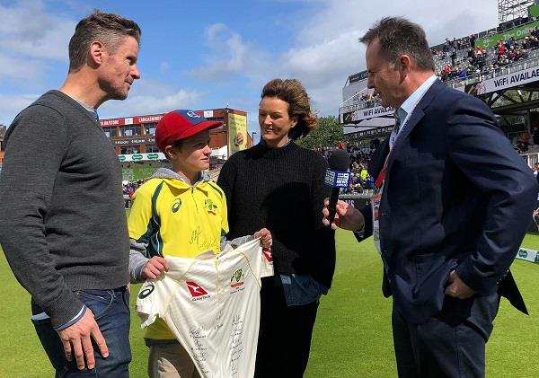 to watch ashes series 12 year old max waight collected garbage for last four years