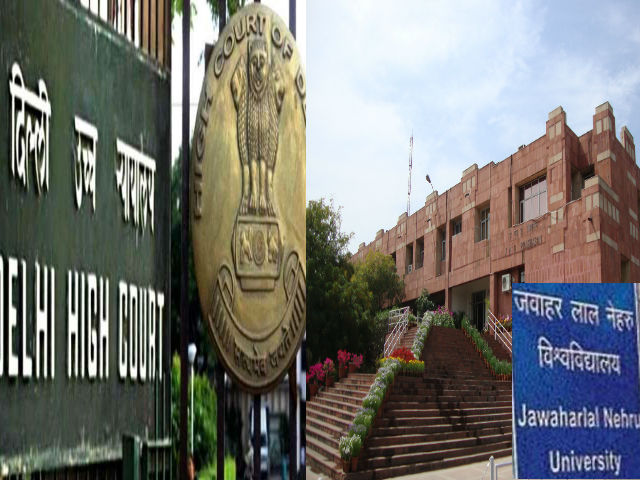 Delhi highcourt ordered jnu authority not to announce student union election result