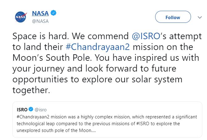 NASA Twitter