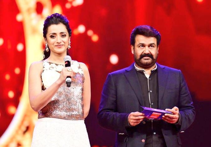 trisha and mohanlal