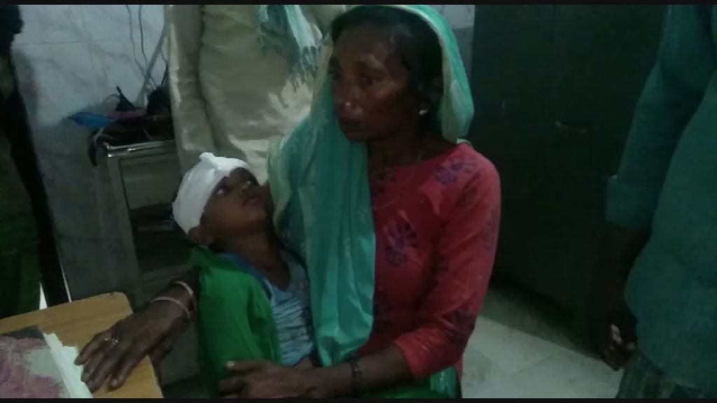 Hospital injured girl