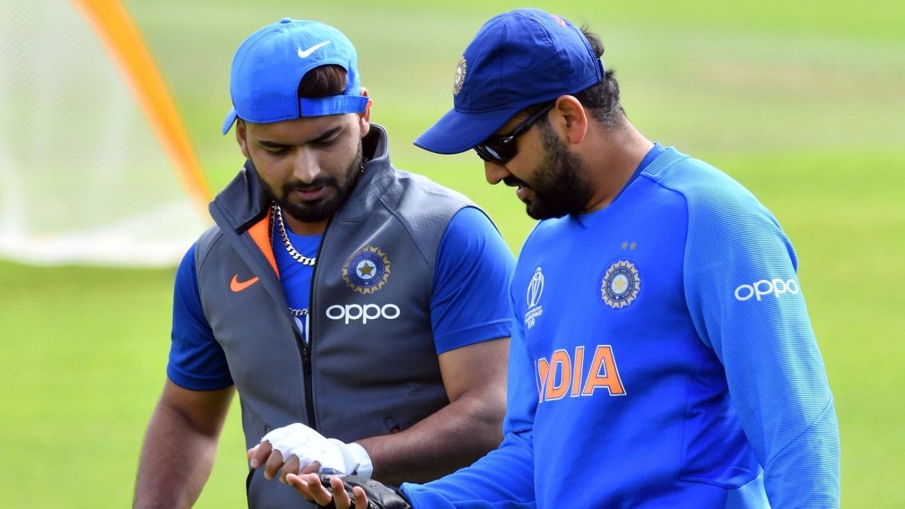 rohit sharma, rishabh pant