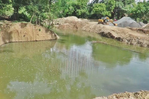 bridge submerged