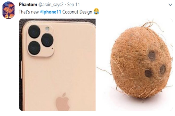 new iPhone 11 Pro camera design  Malala on new iPhone 11 Pro  many trolls triple camera over twitter  trypophobia  மூன்று கேமரா  ஐபோன்11  ஐபோன் 11 ப்ரோ  ஐபோன் ப்ரோ மேக்ஸ்  apple 11  Water Drop / Dew Drop / Tear Drop Displa  தண்ணீர் துளி தொடுதிரை / பனித்துளி தொடுதிரை / கண்ணீர்த் துளி தொடுதிரை  ஐபோன் 11 ப்ரோ