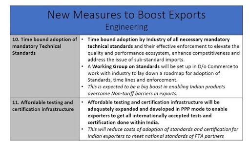 Government announces new measures to boost exports