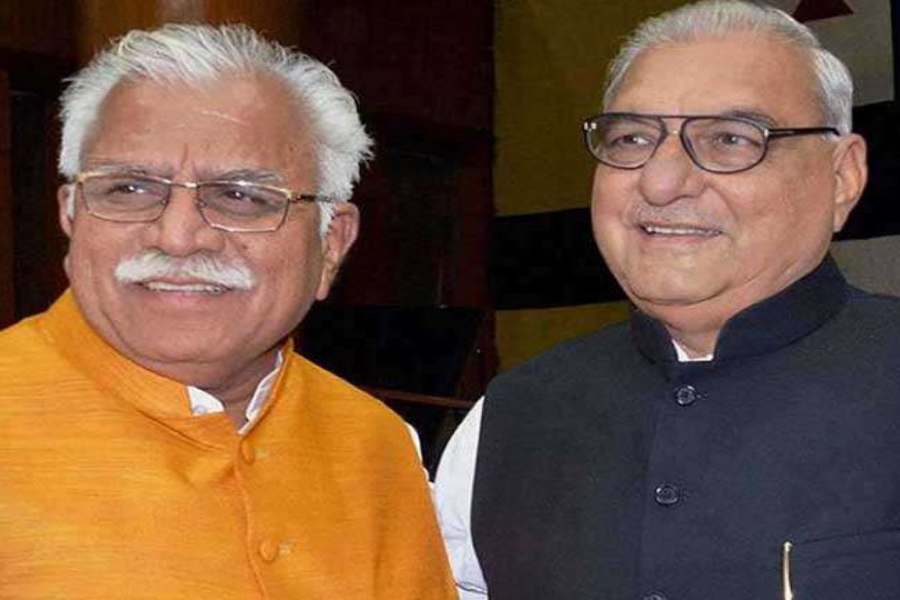 manohar lal with hooda