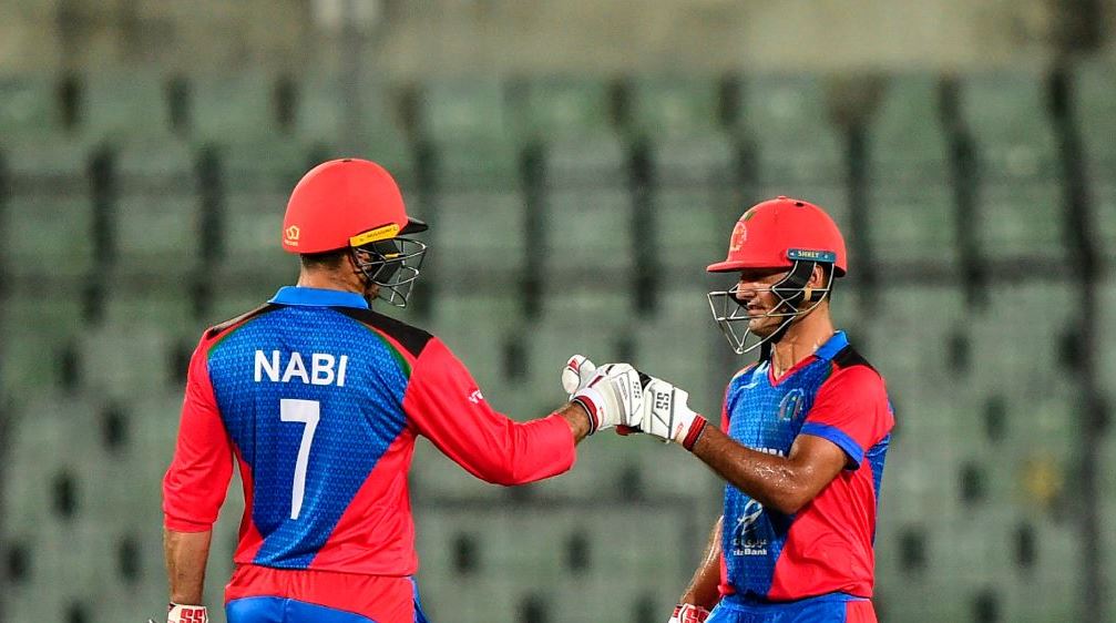 Mohammad Nabi and Najibullah Zadran.