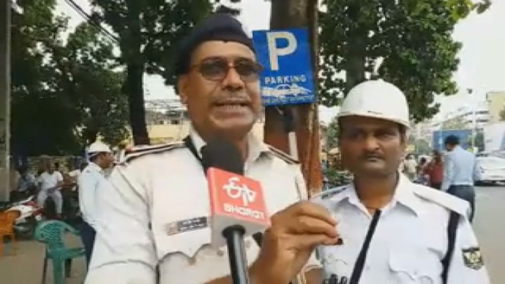 Traffic awareness campaign in patna