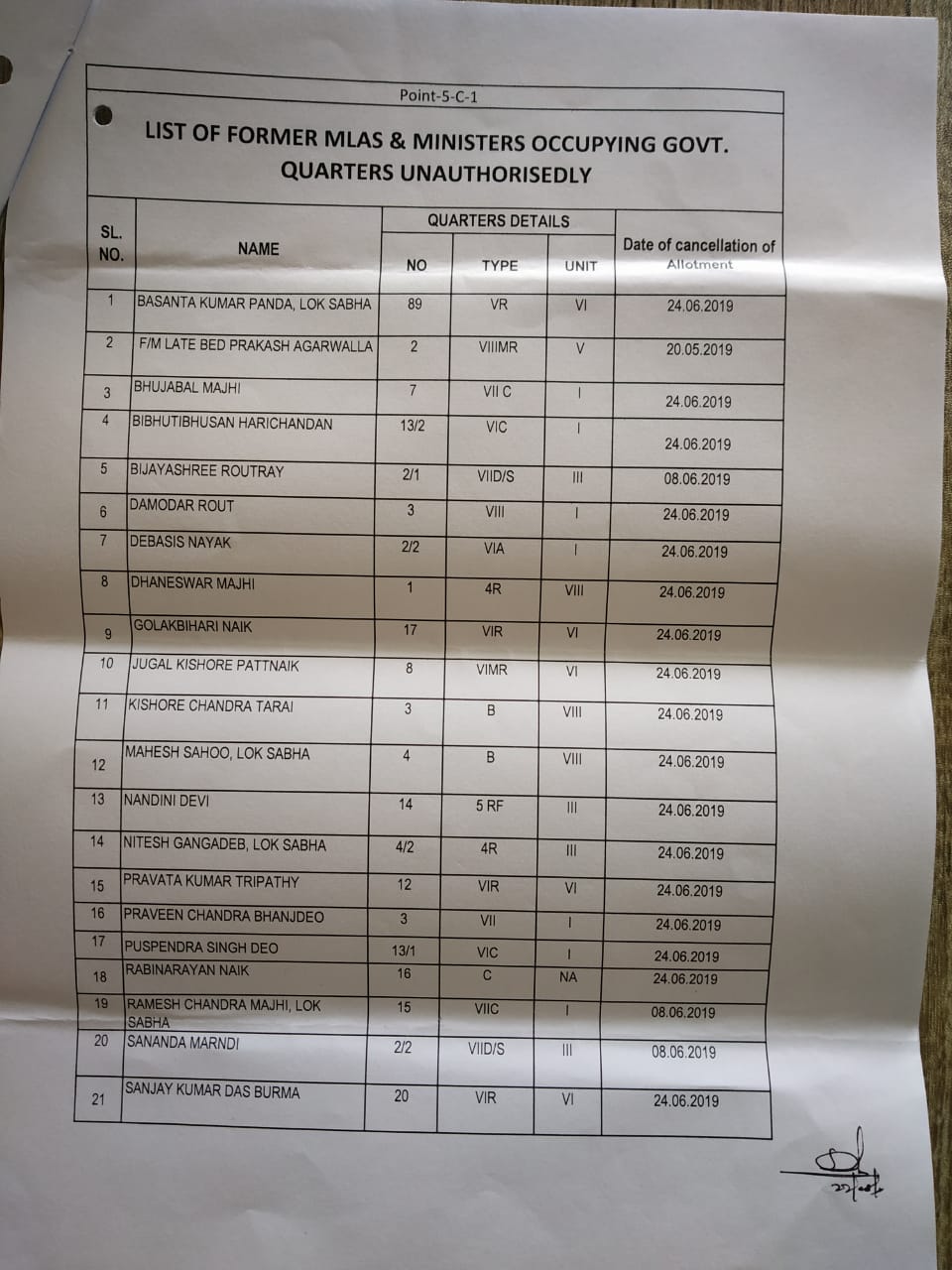 govt-send-notice-to-former-mla and ministers