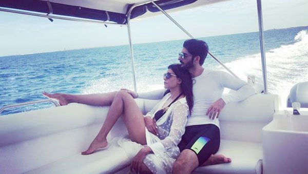 SUSHMITHA SEN WITH HER BOY FRIEND