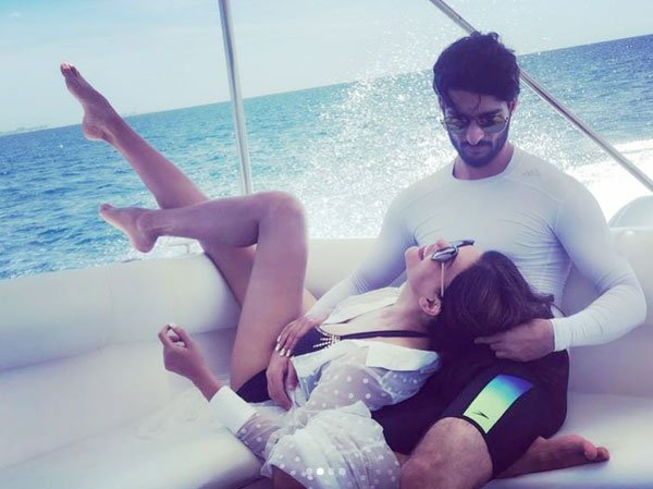 SUSHMITHA SEN WITH HER BOY FRIEND