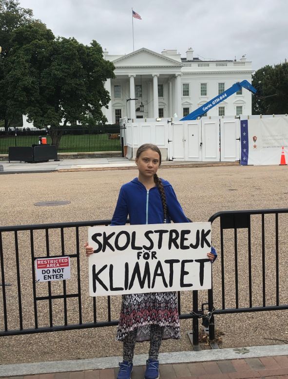 Swedish activist Greta Thunberg