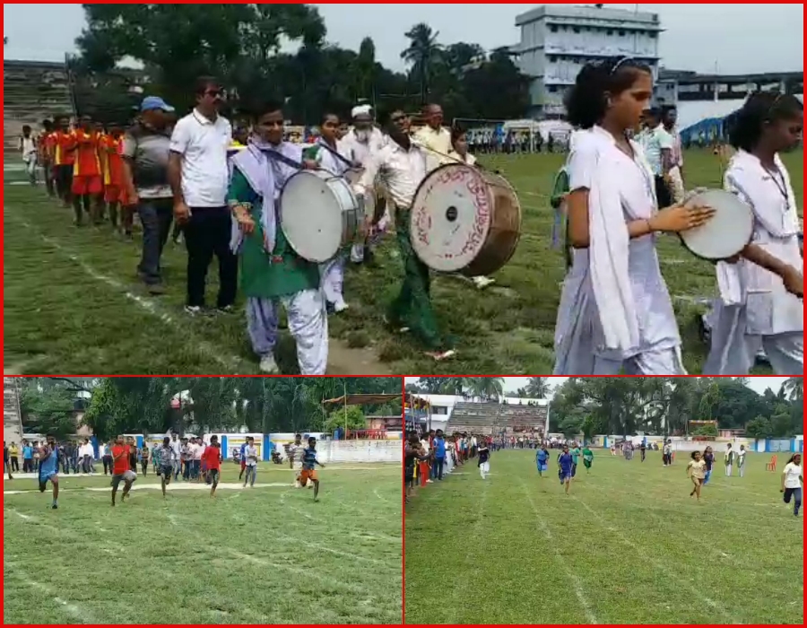 Four day district level sports competition