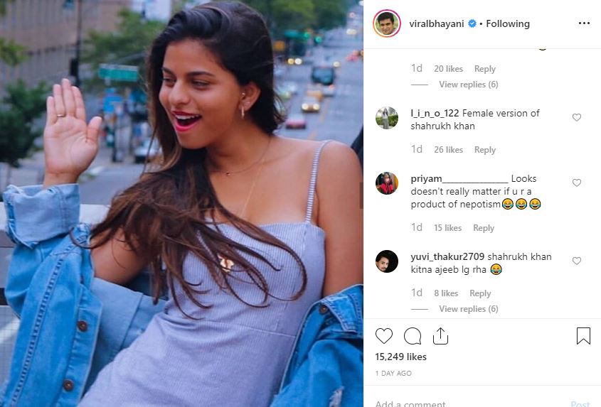 Suhana Khan trolled