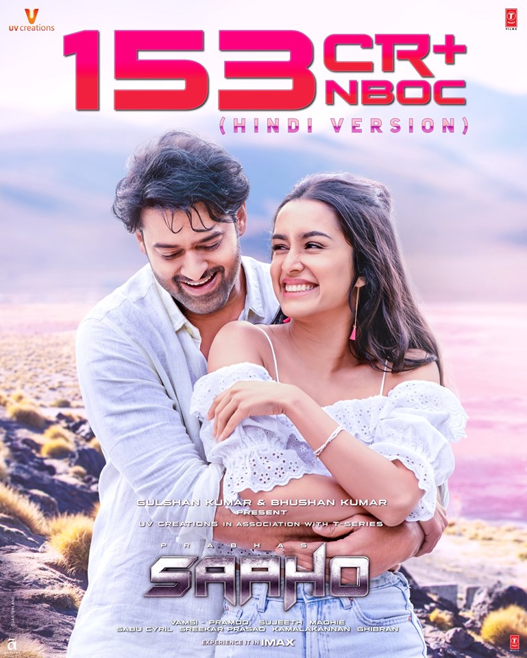 saaho hindhi version poster