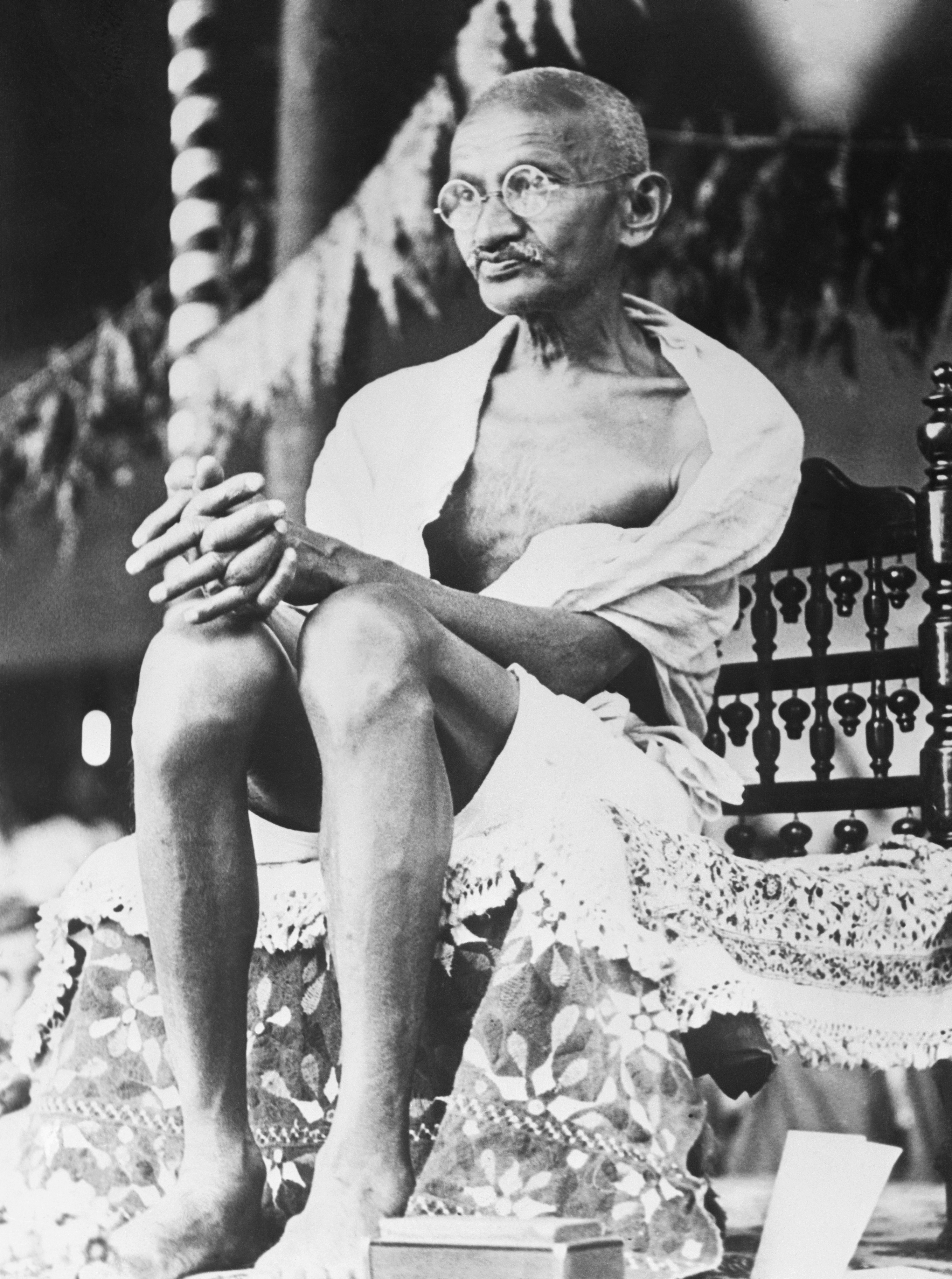 DEATH WAS GANDHI'S DEAREST COMPANION