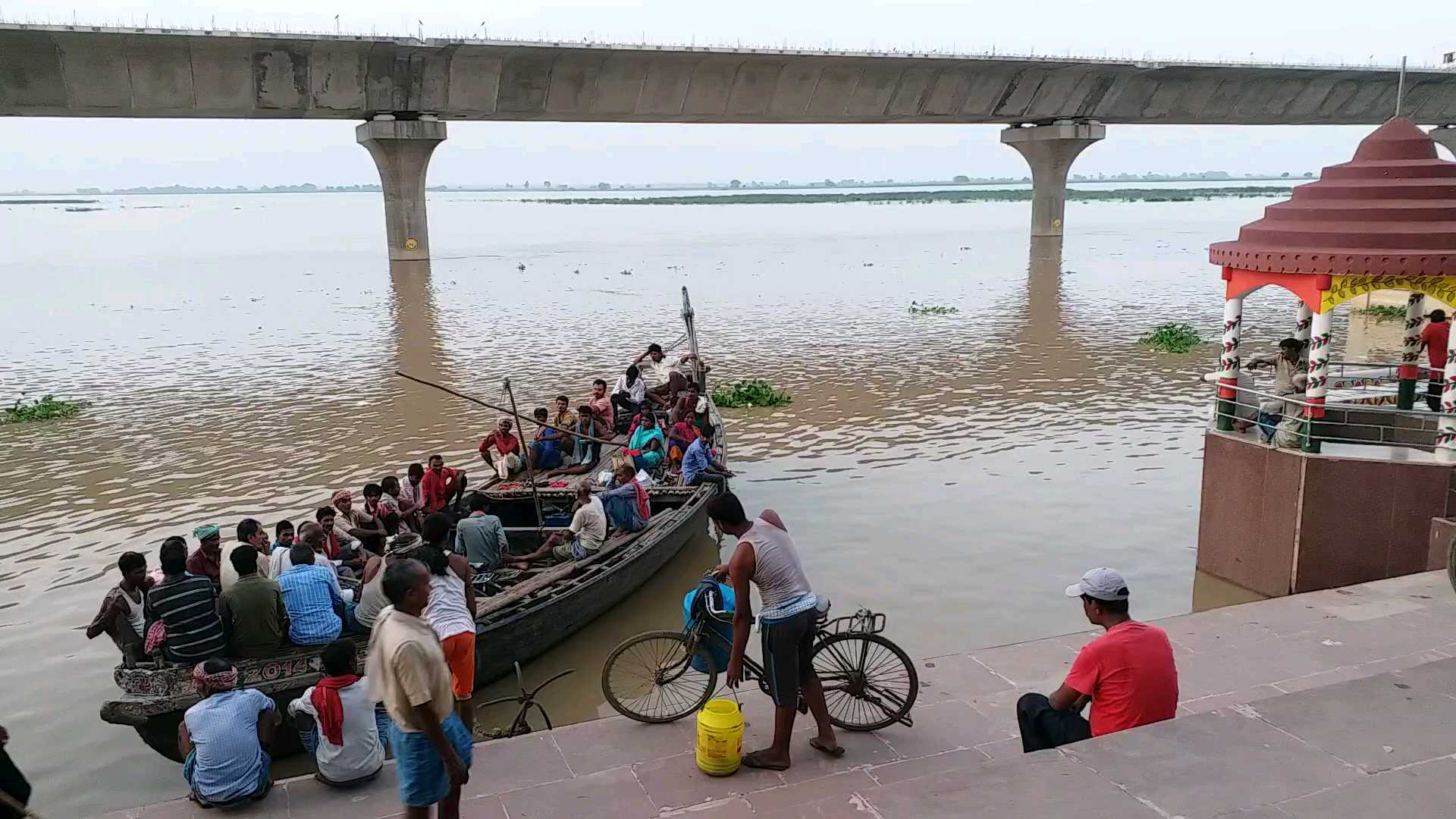 ganga water level