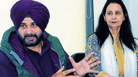 Sidhu's Wife Diagnoses Cancer ETV BHARAT