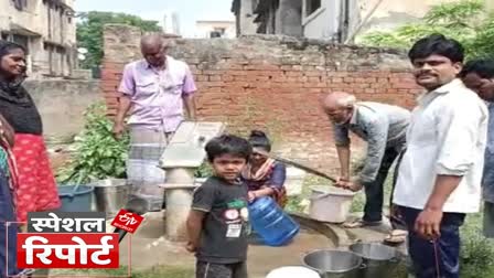 Etv Bharat varanasi groundwater level